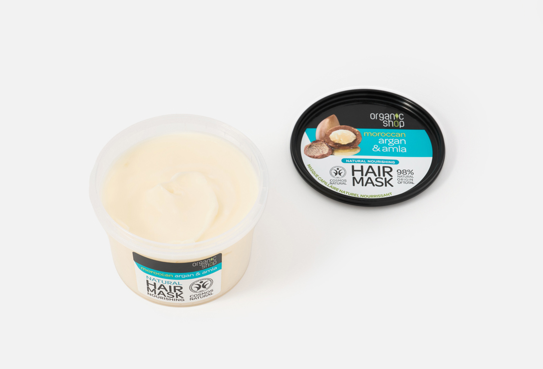 Organic Shop Nourishing HAIR MASK ARGAN & AMLA