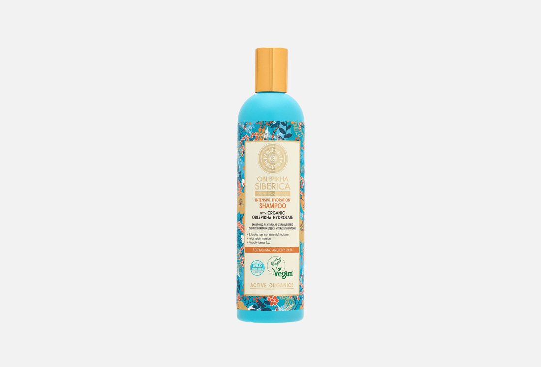 Natura Siberica Восстанавливающий шампунь для нормальных и сухих волос OBLEPIKHA Intensive Hydration