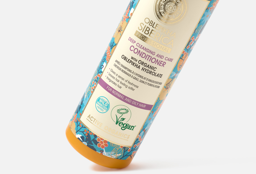 Natura Siberica Питательный кондиционер для нормальных и жирных волос OBLEPIKHA Deep Cleansing & Care