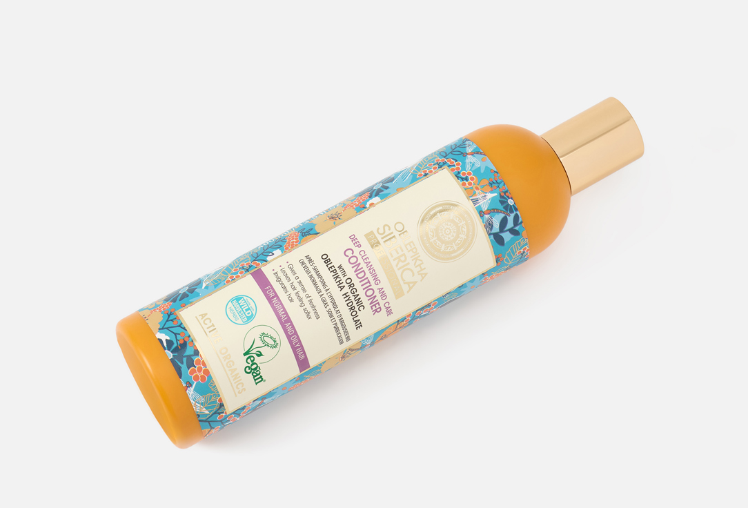 Natura Siberica Питательный кондиционер для нормальных и жирных волос OBLEPIKHA Deep Cleansing & Care
