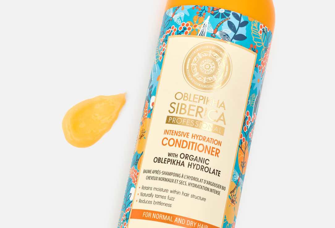 Natura Siberica Восстанавливающий кондиционер для нормальных и сухих волос OBLEPIKHA Intensive Hydration