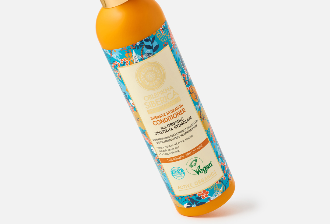 Natura Siberica Восстанавливающий кондиционер для нормальных и сухих волос OBLEPIKHA Intensive Hydration