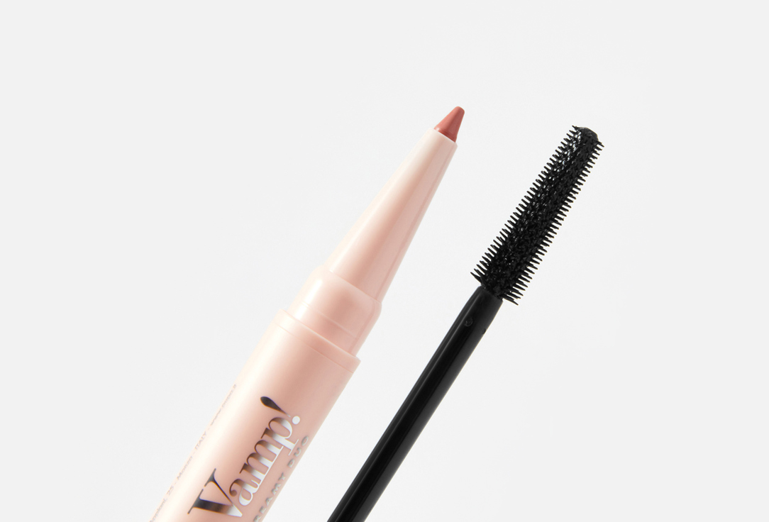 Pupa Mascara & Lip Pencil Set Kit Vamp! Lash Extender + Creamy Duo 3 pcs Pupa Mascara & Lip Pencil Set Kit Vamp! Lash Extender + Creamy Duo