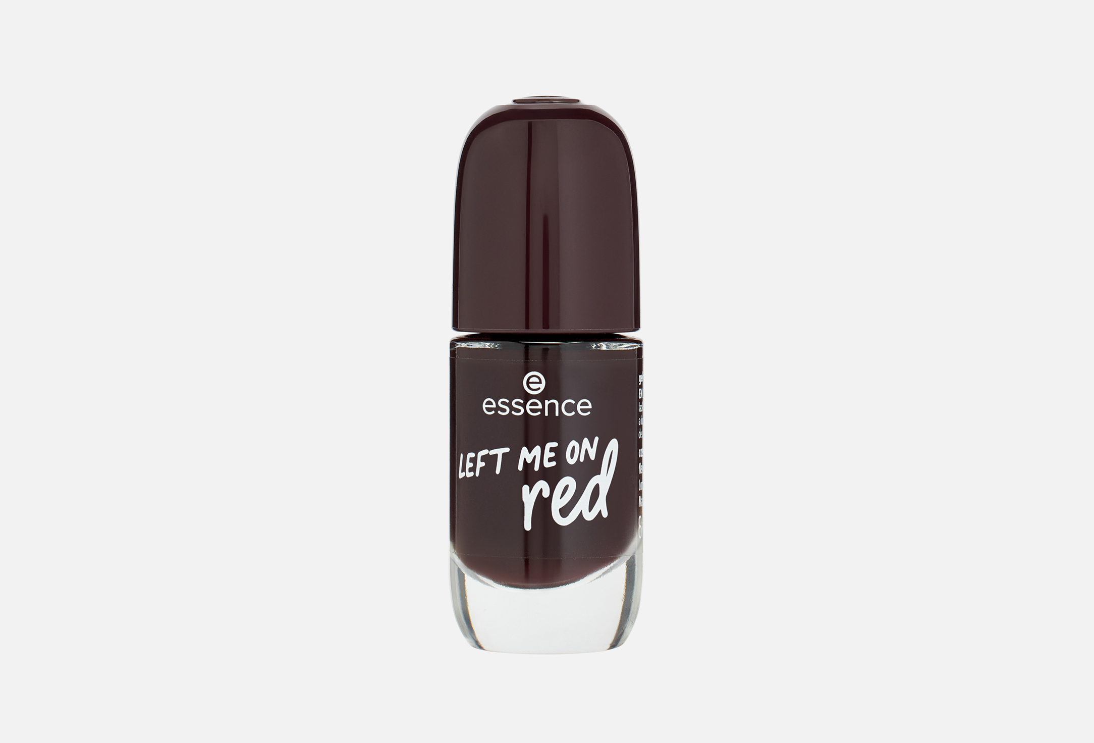 Gel Nail Colour  8 72, Left me on red