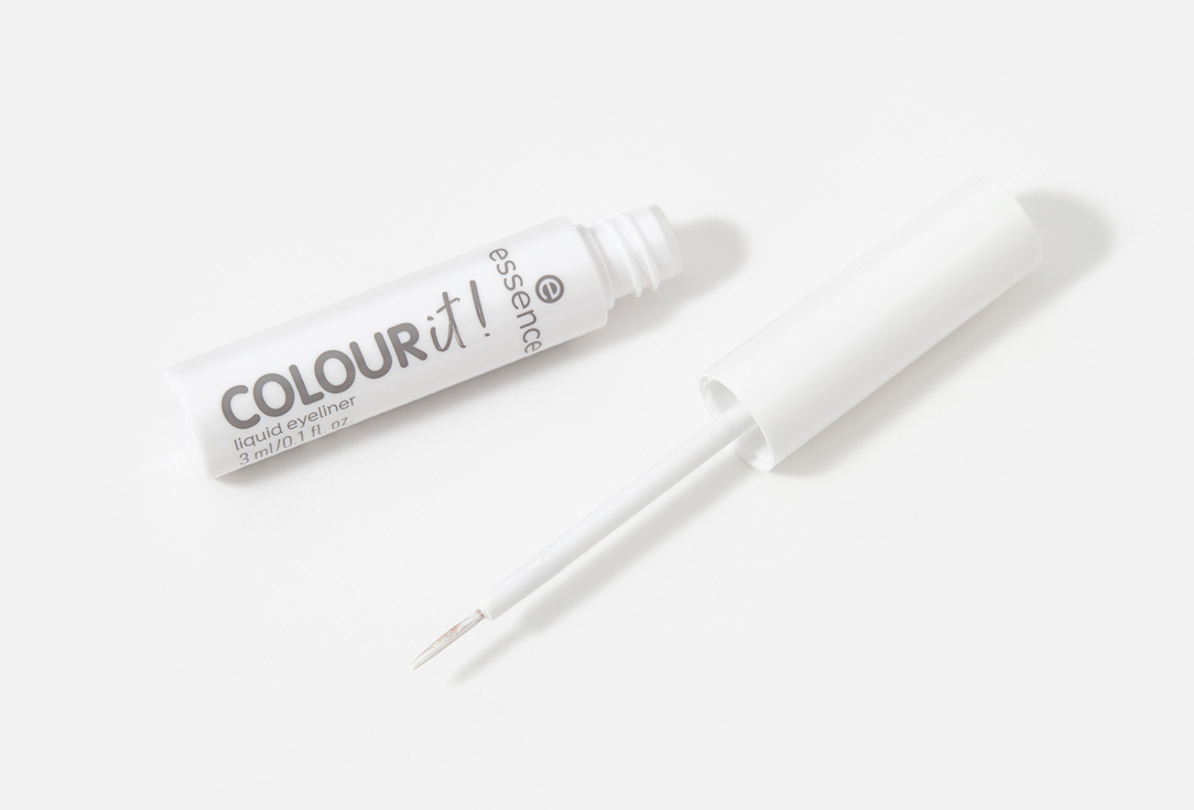 essence liquid eyeliner COLOUR it! 02, White 3 ml essence liquid eyeliner COLOUR it!