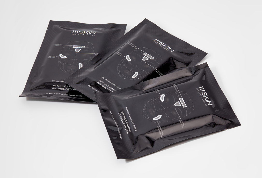 111SKIN Мезо-патчи для лица Retinol Mask Box