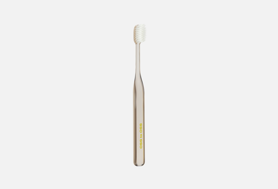 oss to oss Medium-hard toothbrush All-over cleaning Smoke diamond 1 pcs oss to oss Medium-hard toothbrush All-over cleaning