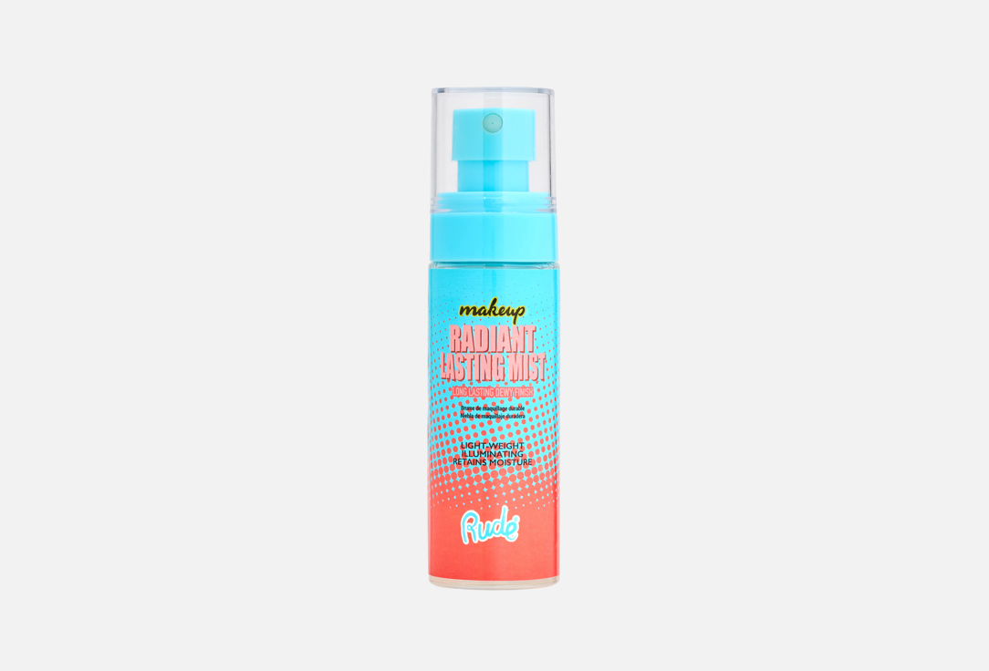 Rude Cosmetics LASTING MAKEUP MIST RADIANT Rude Cosmetics LASTING MAKEUP MIST RADIANT