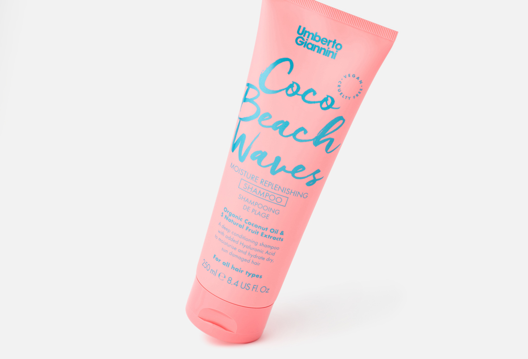 Umberto Giannini Moisture Replenishing Shampoo Coco Beach Waves