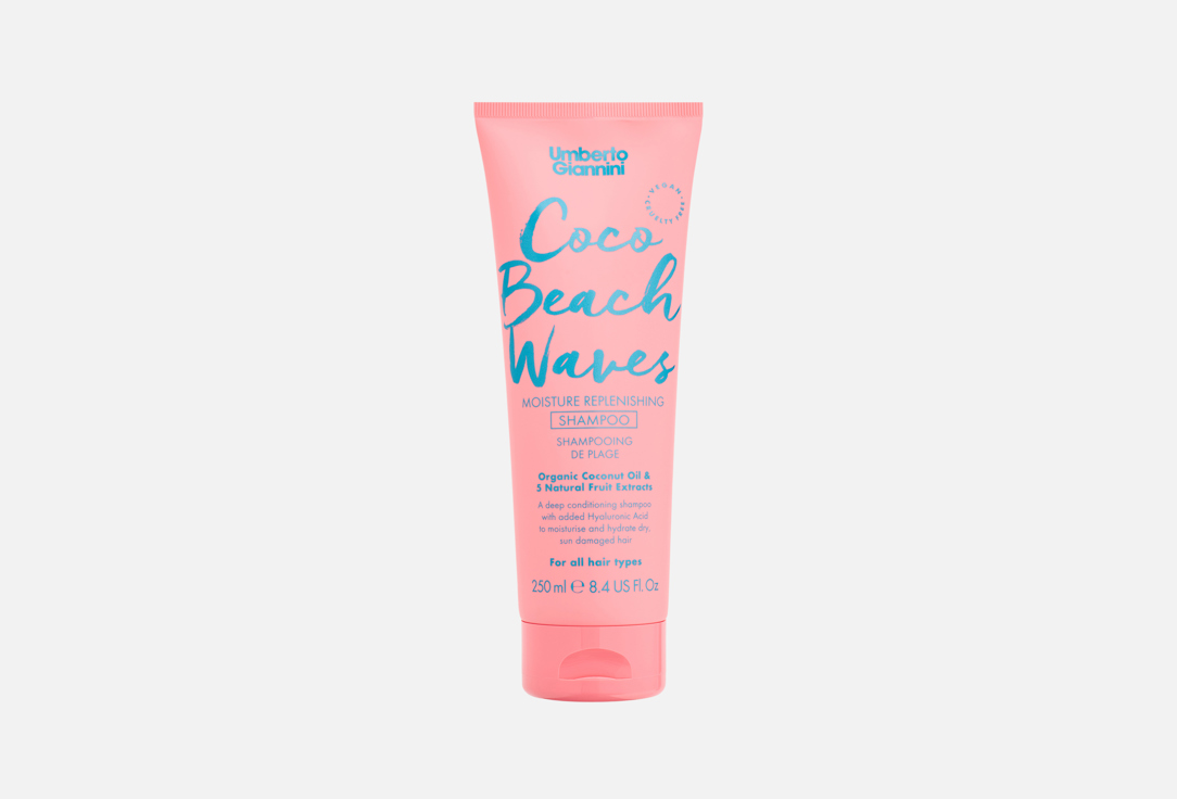 Umberto Giannini Moisture Replenishing Shampoo Coco Beach Waves