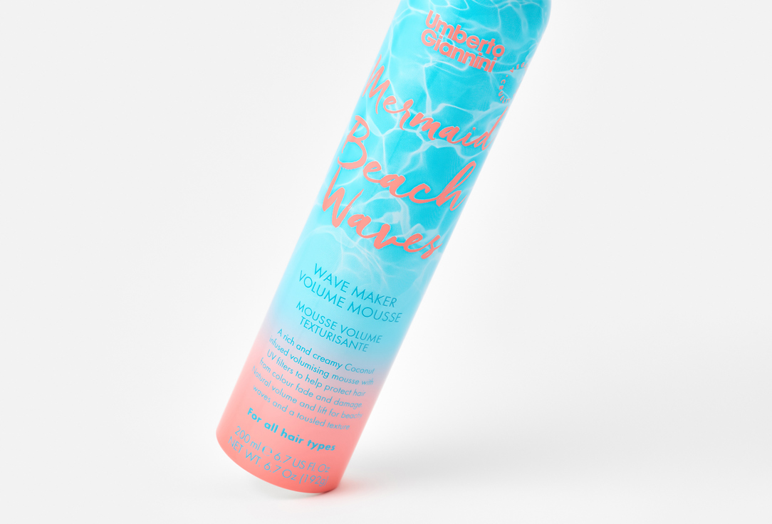 Umberto Giannini Volume & Texture Mousse Mermaid Beach Waves