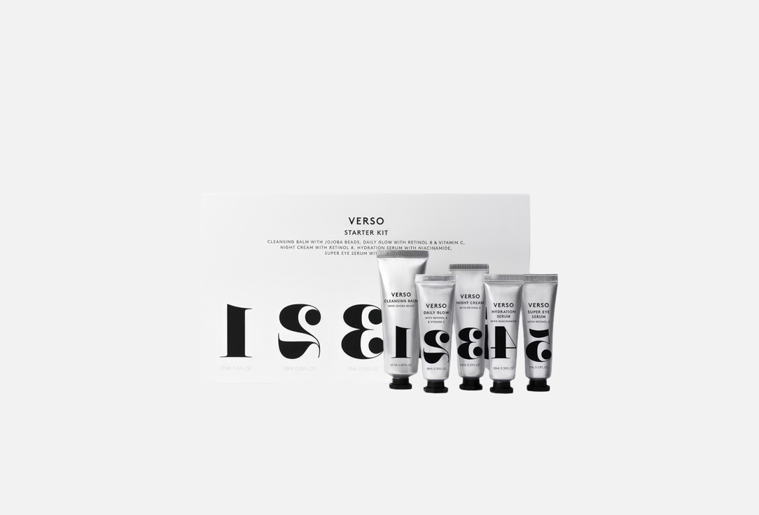 Verso Skincare Набор средств по уходу за кожей Starter Kit