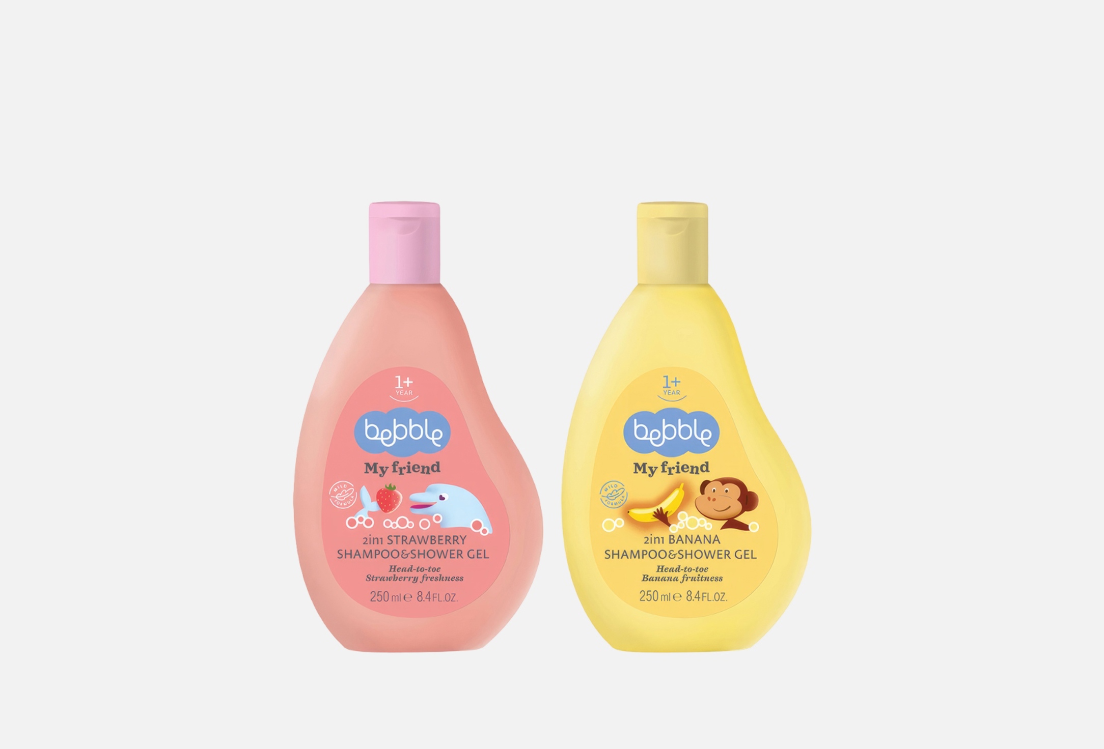 2IN1 BANANA & STRAWBERRY 2