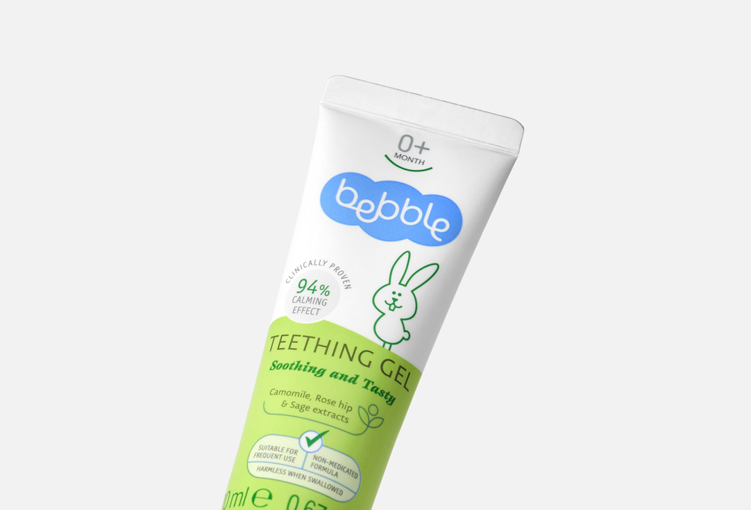Bebble Cooling & Calming Teeth Gel TEETHING GEL 20 ml Bebble Cooling & Calming Teeth Gel TEETHING GEL