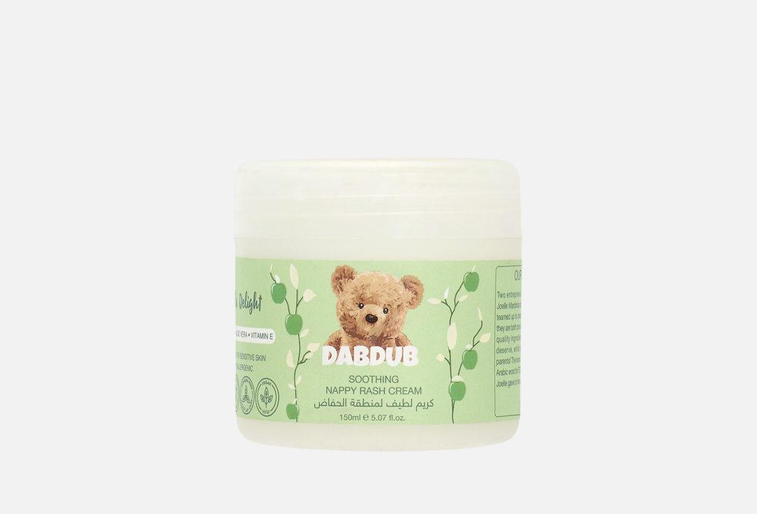 Dabdub Soothing NAPPY RASH Cream Apple Delight 150 ml Dabdub Soothing NAPPY RASH Cream Apple Delight