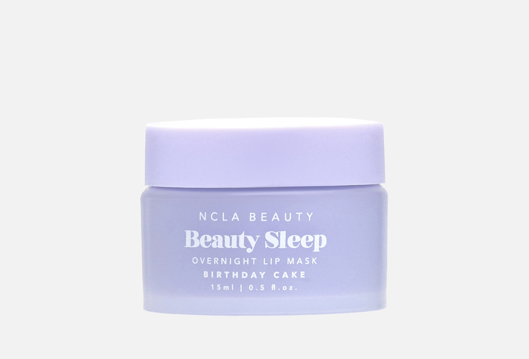 NCLA BEAUTY nourishing Lip Mask Beauty Sleep Birthday cake 15 ml NCLA BEAUTY nourishing Lip Mask Beauty Sleep