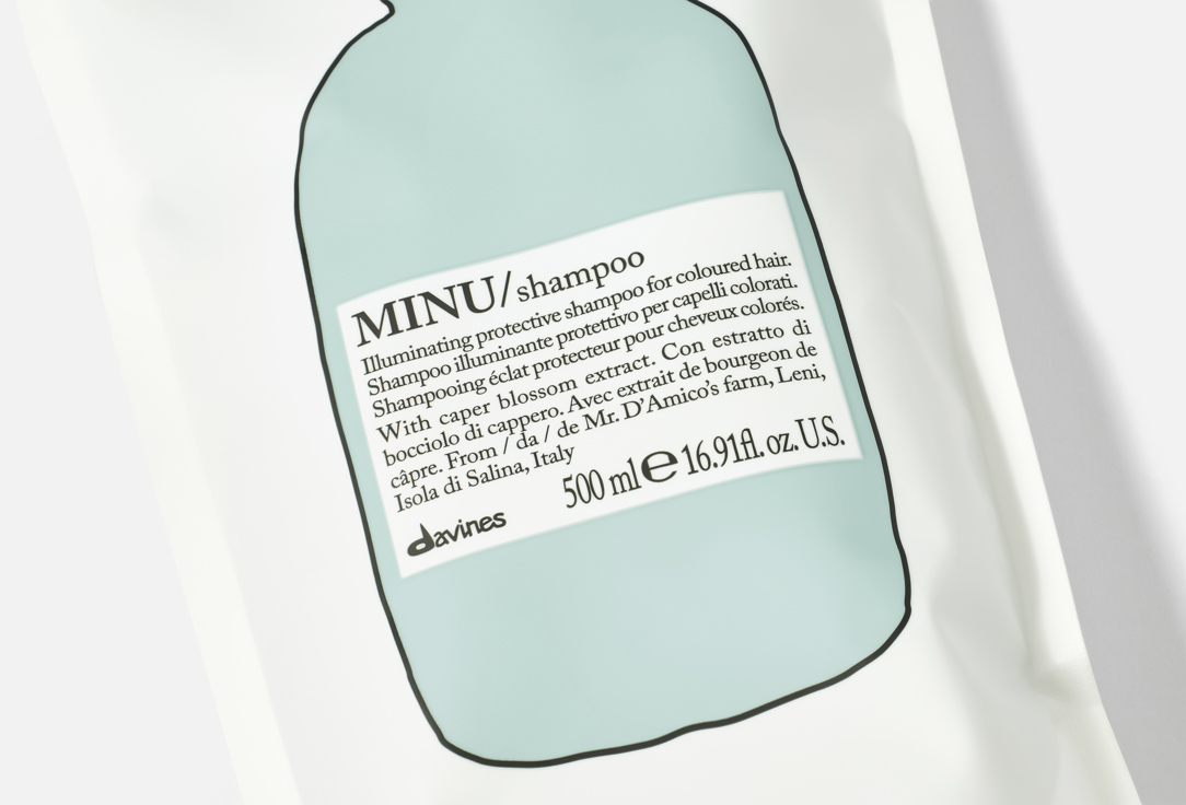 Davines Color Protecting Shampoo Refill MINU Shampoo 500 ml Davines Color Protecting Shampoo Refill MINU Shampoo
