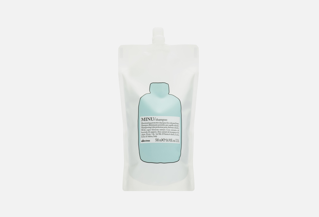 Davines Color Protecting Shampoo Refill MINU Shampoo 500 ml Davines Color Protecting Shampoo Refill MINU Shampoo