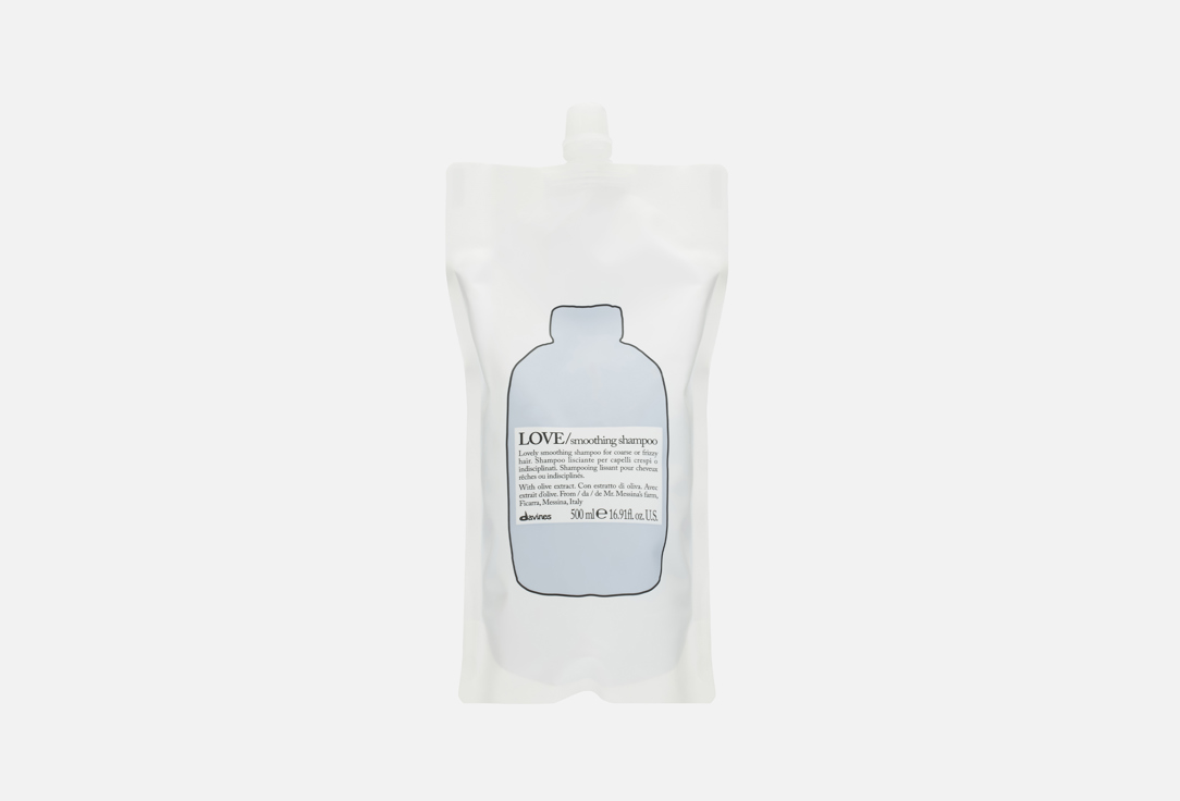 Davines Smoothing Shampoo refill for dry and dehydrated hair LOVE Smoothing Shampoo