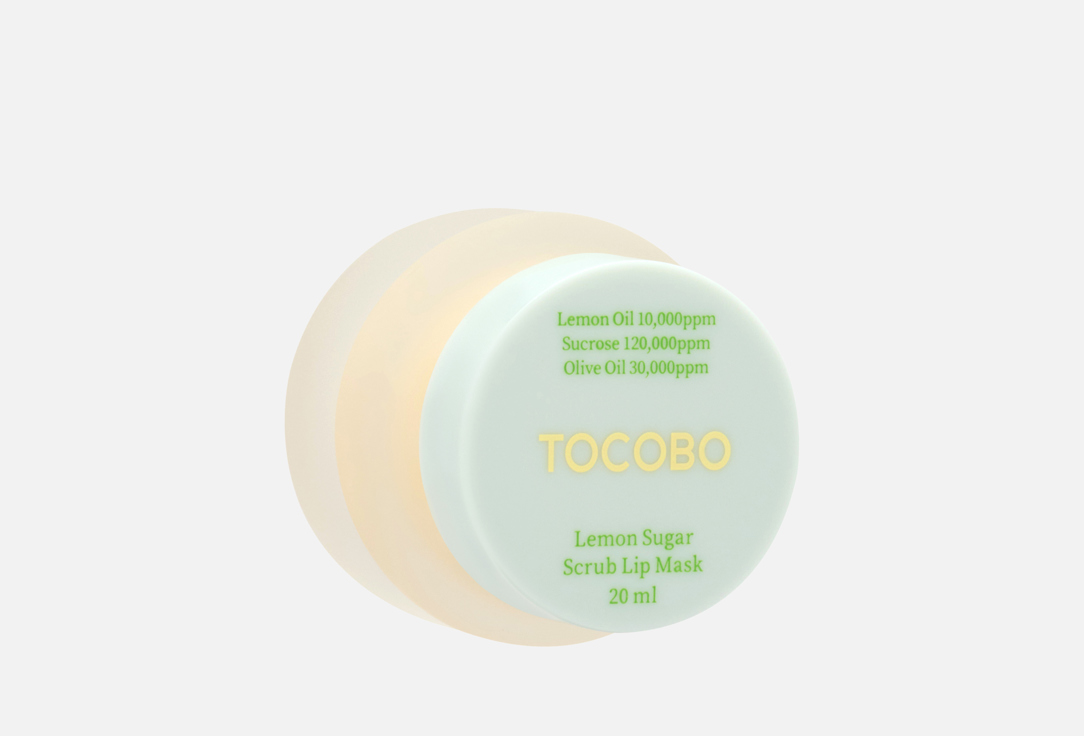 TOCOBO scrub Lip Mask Lemon Sugar 20 ml TOCOBO scrub Lip Mask Lemon Sugar