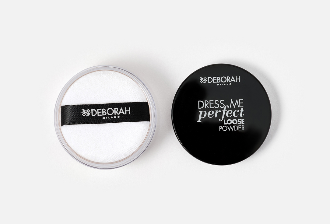 DEBORAH MILANO Loose powder Dress me perfect 02, Light beige 25 g DEBORAH MILANO Loose powder Dress me perfect
