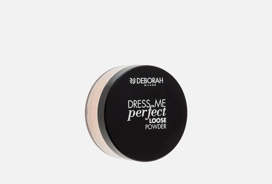 DEBORAH MILANO Loose powder Dress me perfect 02, Light beige 25 g DEBORAH MILANO Loose powder Dress me perfect