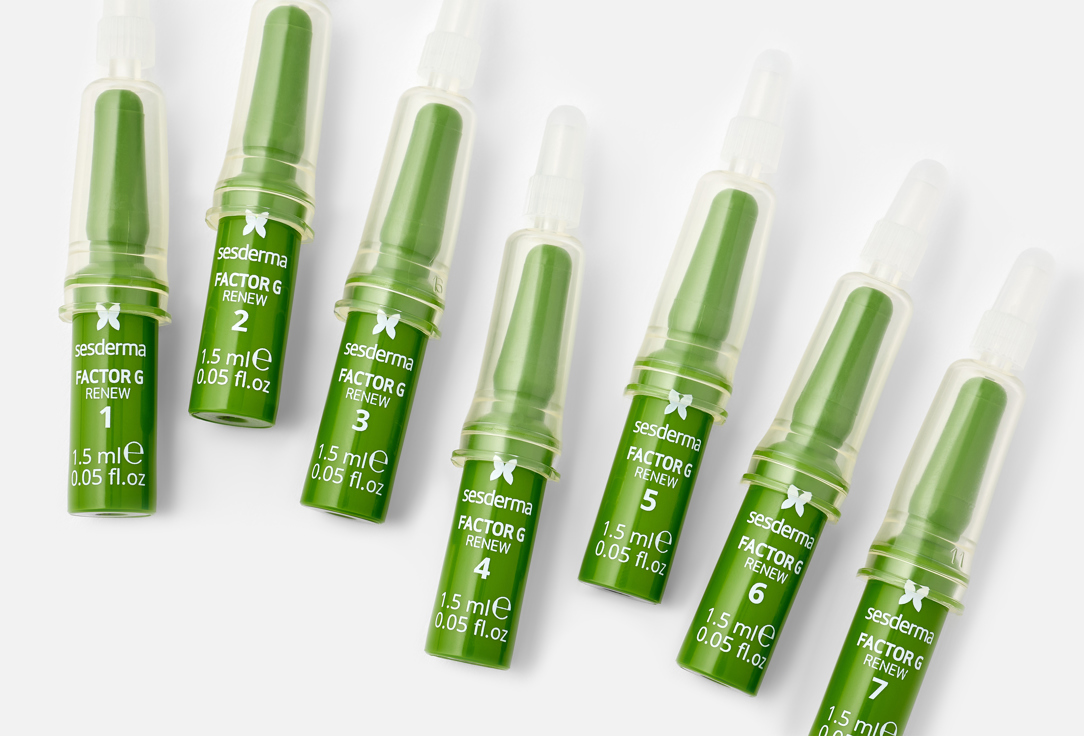 Sesderma БИОСТИМУЛИРУЮЩИЕ АМПУЛЫ для лица FACTOR G RENEW