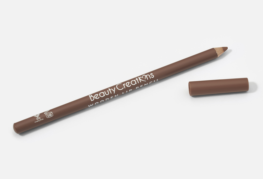 BEAUTY CREATIONS Long-Lasting Matte Lip Pencil Wooden Lip Pencil 10, Nice & toasty 1.4 g BEAUTY CREATIONS Long-Lasting Matte Lip Pencil Wooden Lip Pencil