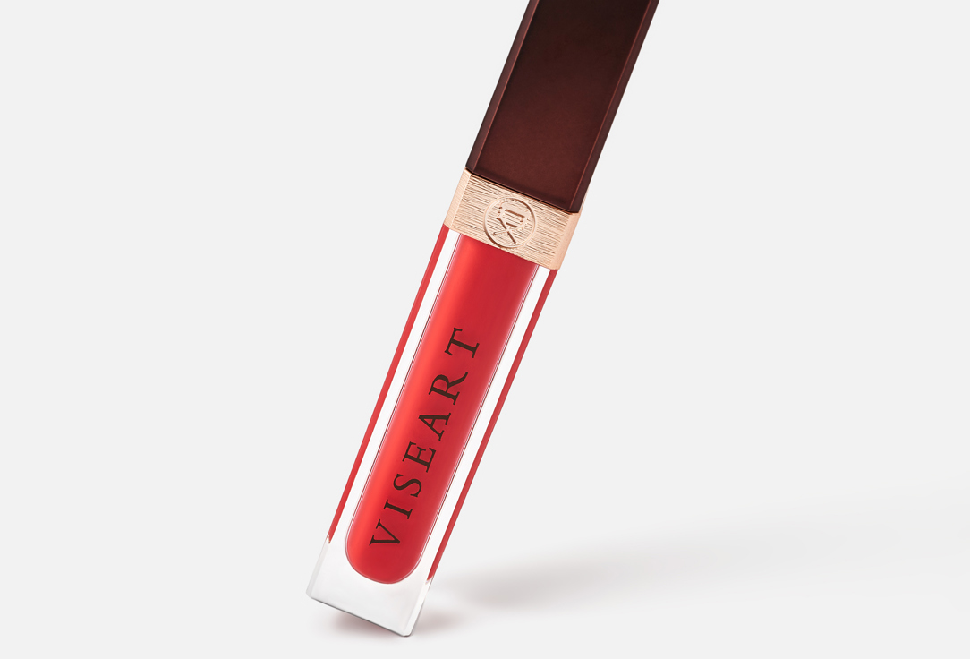 VISEART Smoothing Liquid Lipstick Vibrant Matte Lip Paint 011, Flame 7 ml VISEART Smoothing Liquid Lipstick Vibrant Matte Lip Paint