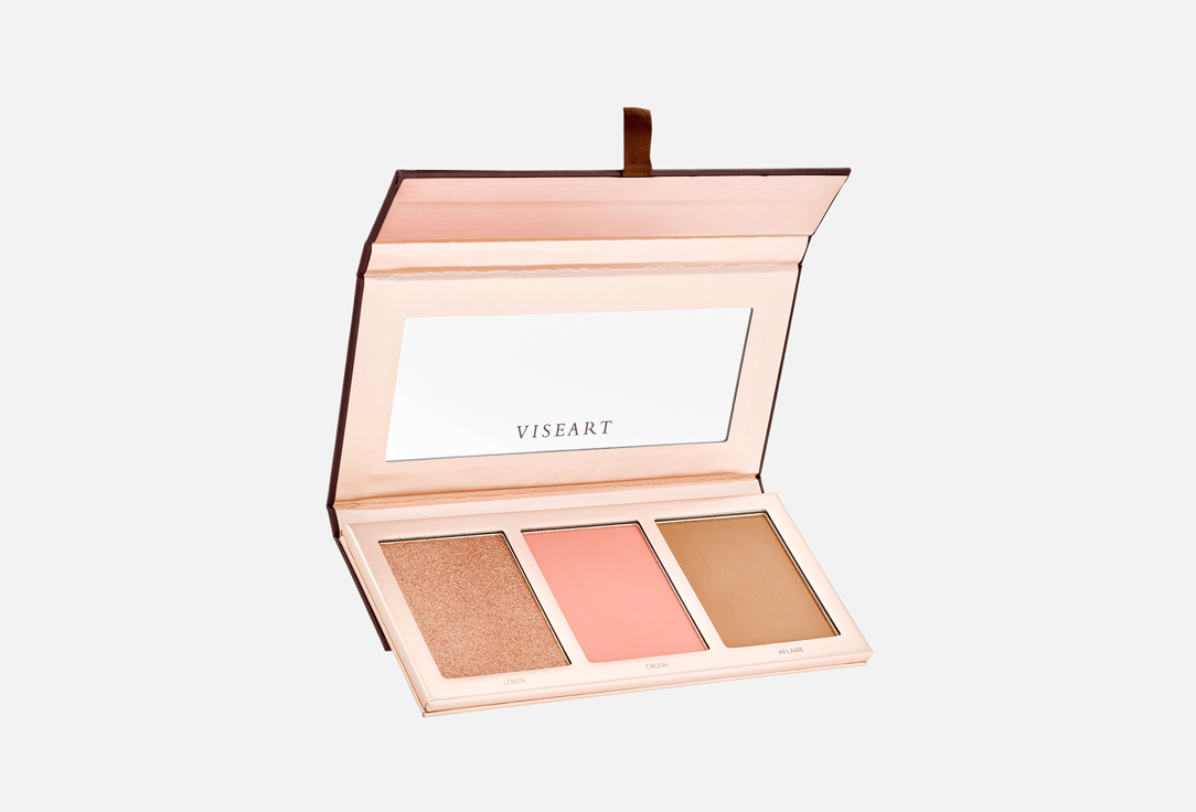 VISEART Face Palette Highlighter, Blush & Contour Passion 27 g VISEART Face Palette Highlighter, Blush & Contour
