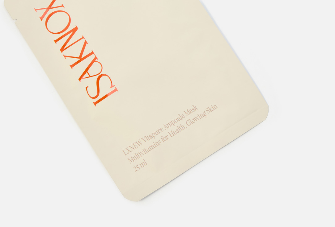 ISA Knox Face care sheet mask Lxnew vitapure ampoule