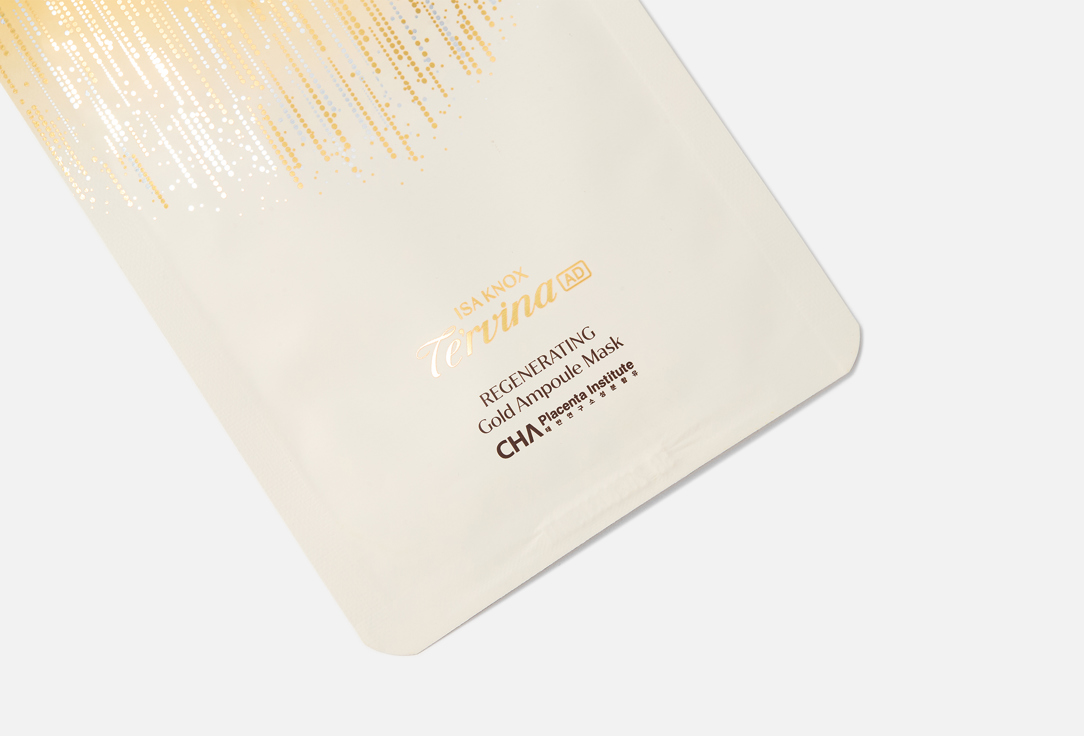 ISA Knox Face care sheet mask Te'rvina advanced regenerating