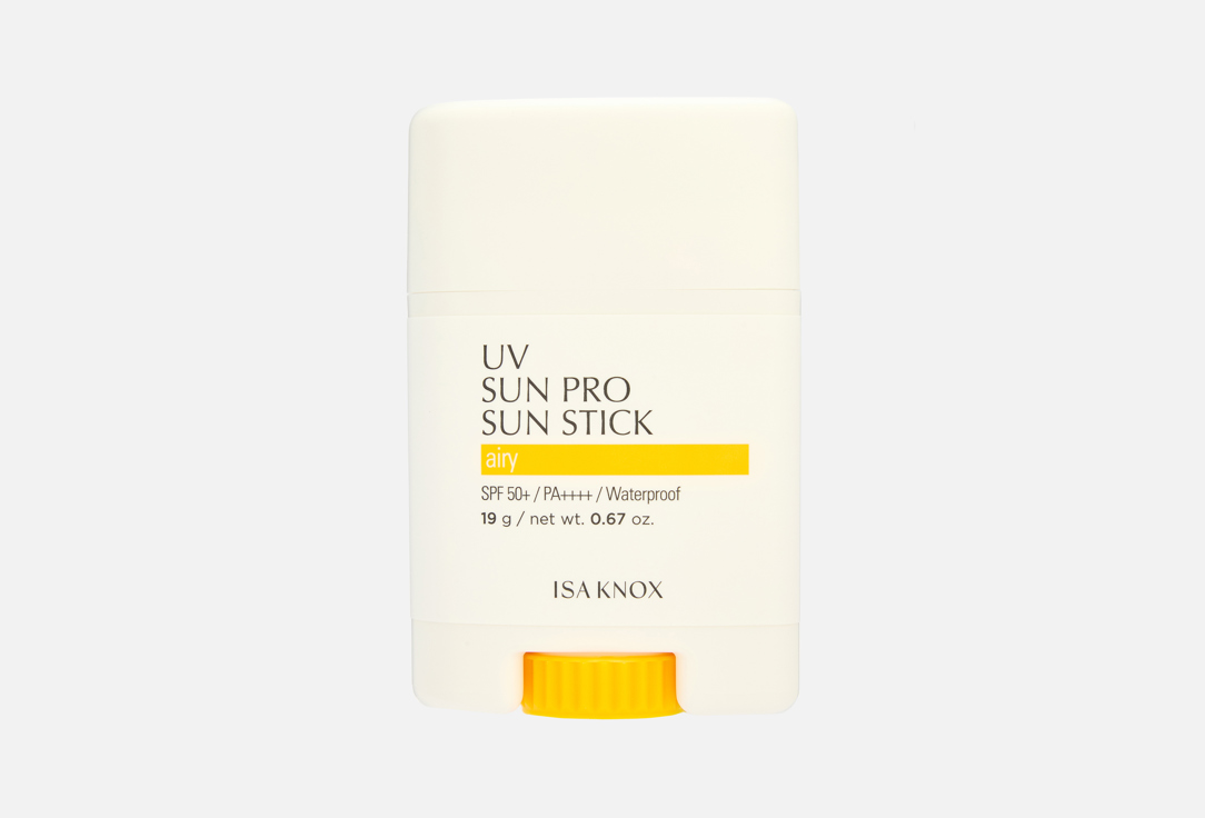 ISA Knox Sun stick spf 50+ pa++++ Uv sun pro 365 airy