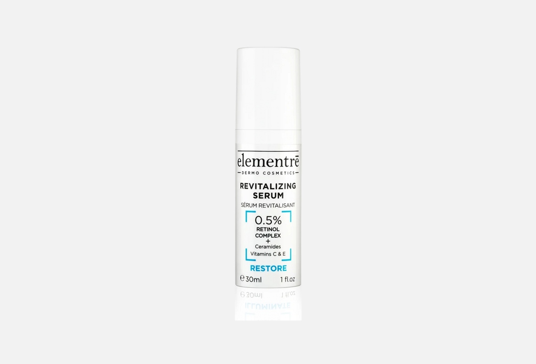 Elementre Face revitalizing serum 0.5% retinol complex 30 ml Elementre Face revitalizing serum 0.5% retinol complex