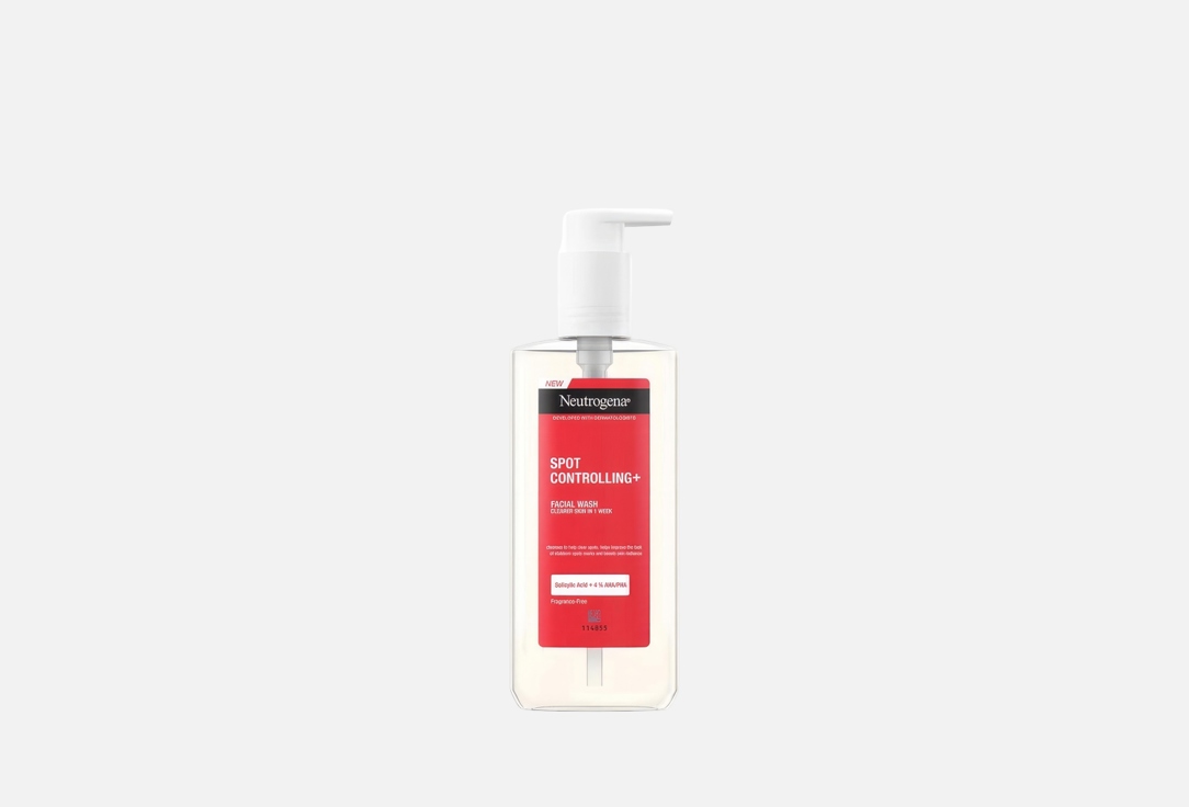 Neutrogena Face Wash Spot Controllineutrogena+ 200 ml Neutrogena Face Wash Spot Controllineutrogena+