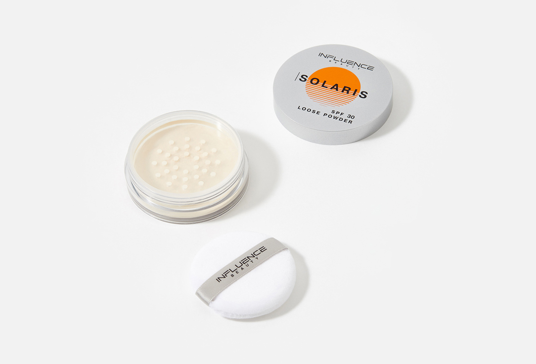 INFLUENCE beauty Mattifying Loose Powder SPF30 Solaris 01 4 g INFLUENCE beauty Mattifying Loose Powder SPF30 Solaris