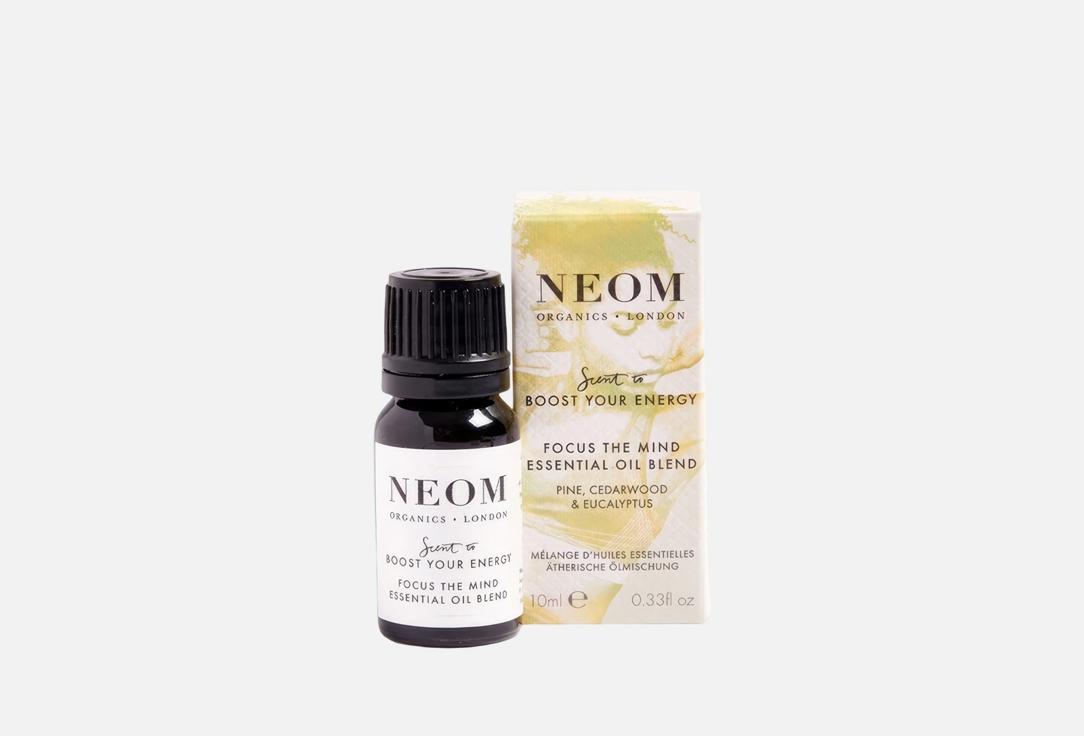 Neom Essential Oil Blend Focus the Mind 10 ml Neom Essential Oil Blend Focus the Mind