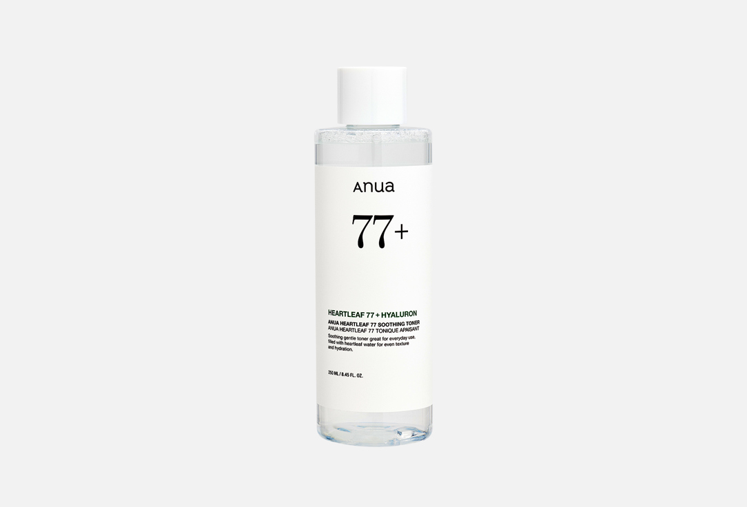 ANUA Calming Face Toner Heartleaf 77 Soothing Toner 250 ml ANUA Calming Face Toner Heartleaf 77 Soothing Toner
