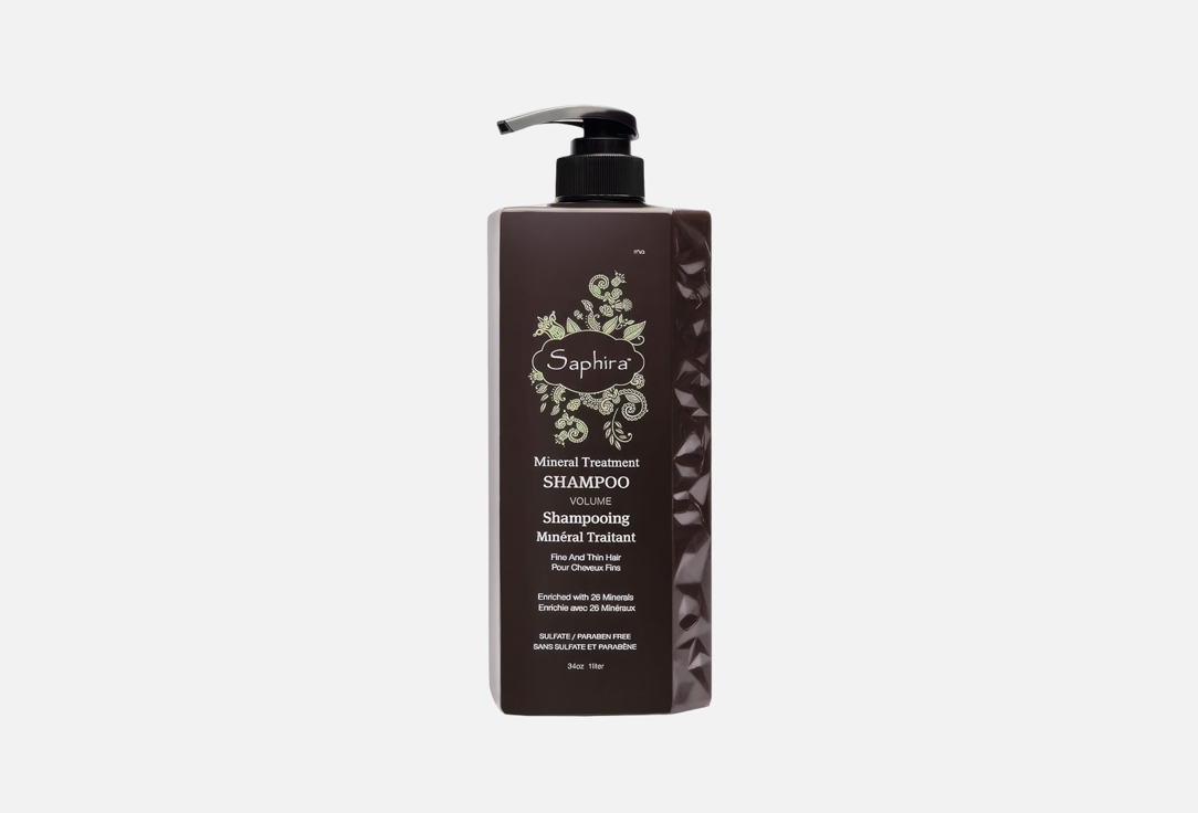 Saphira Refreshing Shampoo for thin hair Volume Boost 1000 ml Saphira Refreshing Shampoo for thin hair Volume Boost