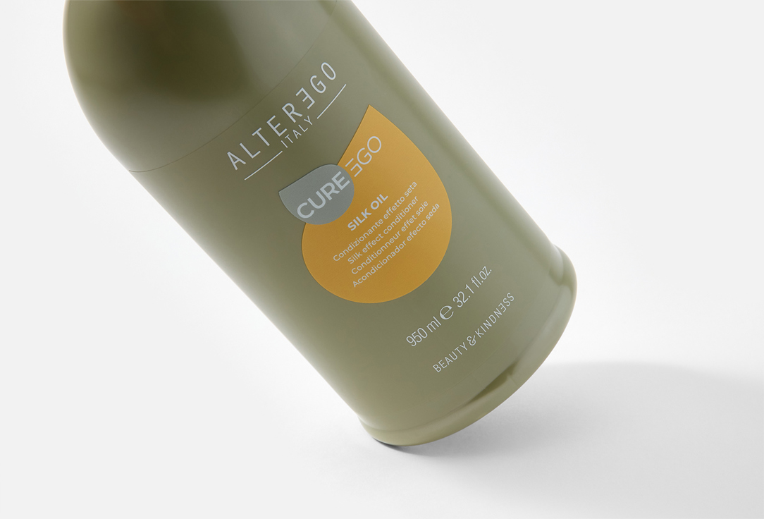 ALTEREGO ITALY Smoothing Hair Conditioner Curego Silk Oil 950 ml ALTEREGO ITALY Smoothing Hair Conditioner Curego Silk Oil