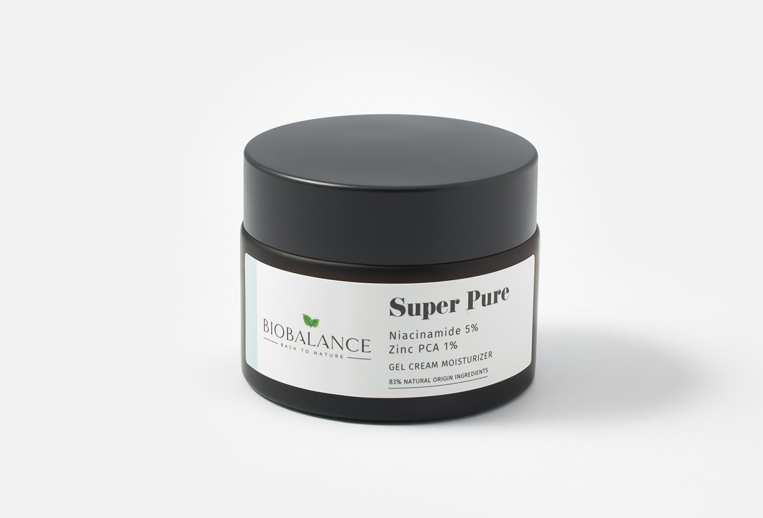 BIOBALANCE Purifying gel-cream for problematic skin SUPER PURE
