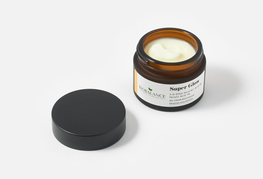 BIOBALANCE Illuminating and hydrating gel-cream SUPER GLOW