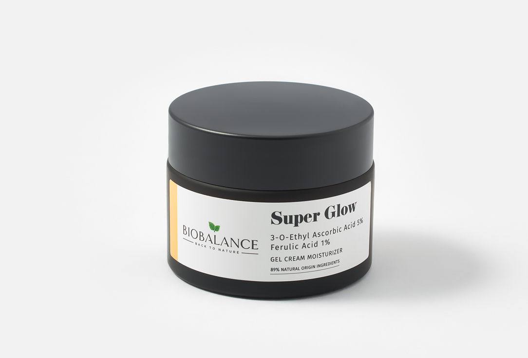 BIOBALANCE Illuminating and hydrating gel-cream SUPER GLOW