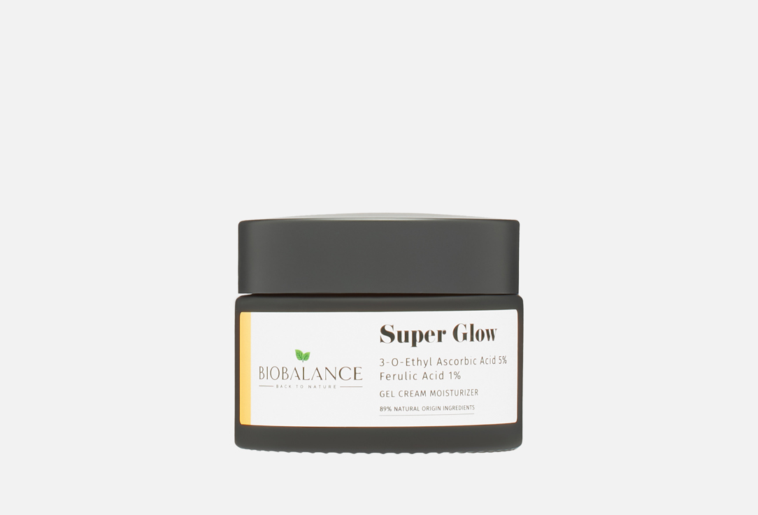 BIOBALANCE Illuminating and hydrating gel-cream SUPER GLOW