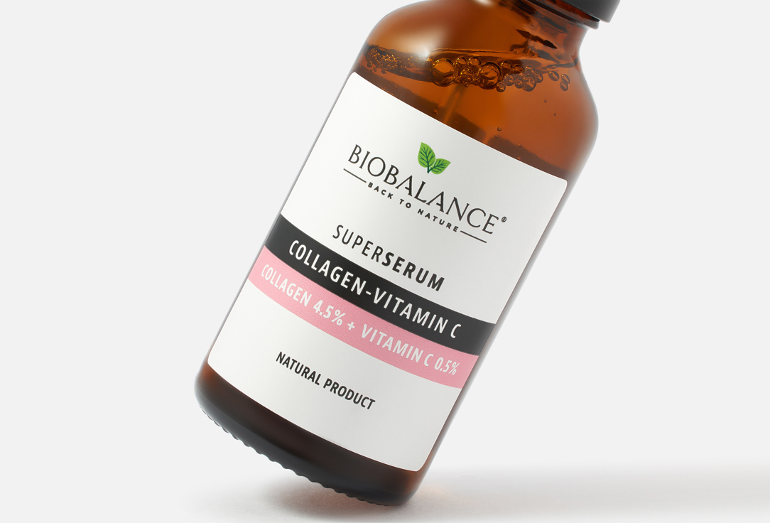 BIOBALANCE Collagen and vitamin Face serum Collagen-Vitamin 4.5%+0.5%