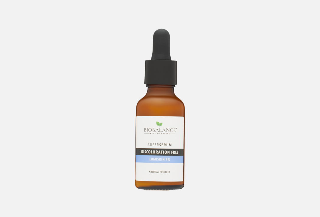 BIOBALANCE Discoloration-correcting Lumiskin 4% serum Discoloration Free Lumiskin 4%
