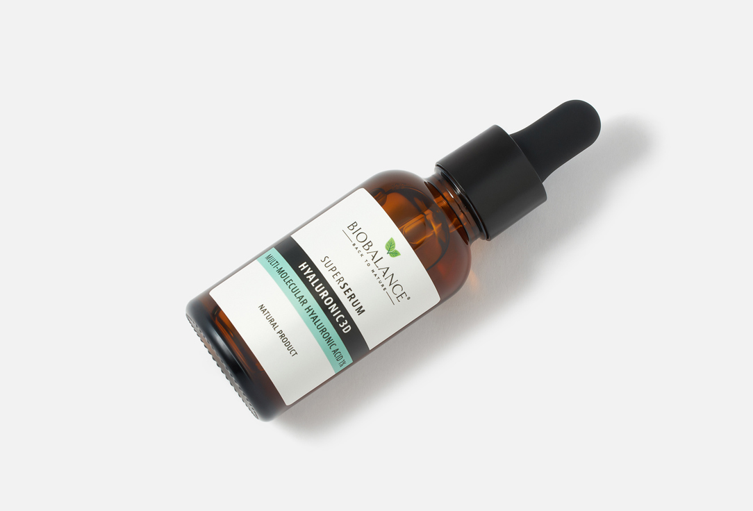 BIOBALANCE hyaluronic acid serum Hyaluronic 3D Multi Molecular Acid 1%
