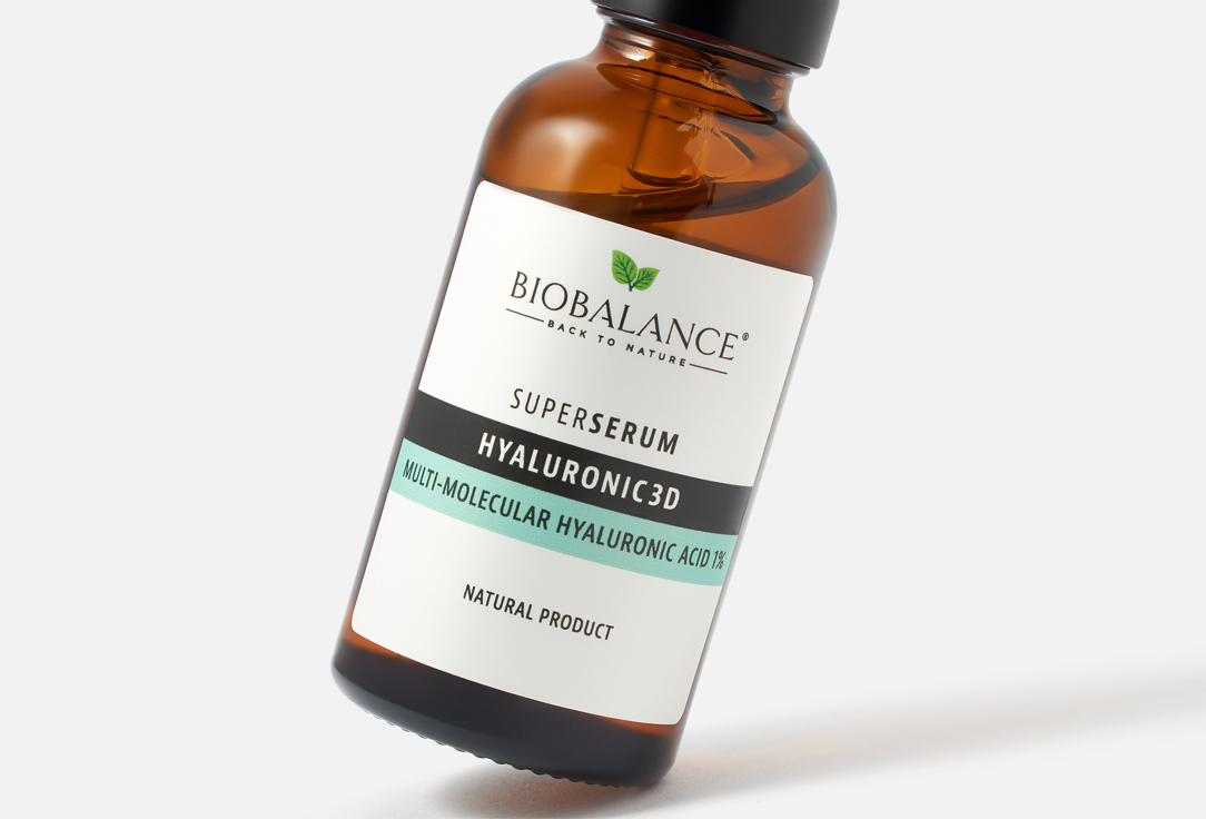 BIOBALANCE hyaluronic acid serum Hyaluronic 3D Multi Molecular Acid 1%