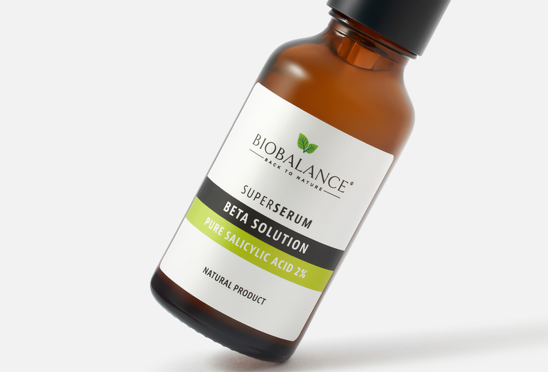 BIOBALANCE Pure salicylic treatment serum Betasolution Pure Salicylic Acid 2%