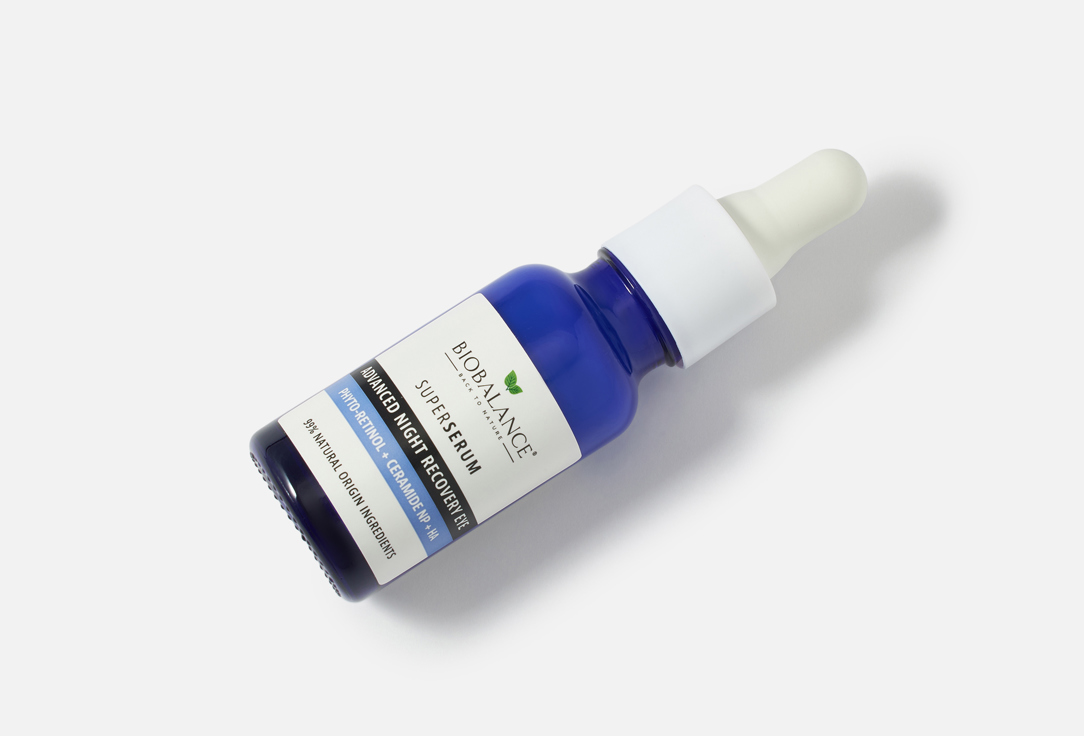 BIOBALANCE overnight eye recovery serum ADVANCED NIGHT RECOVERY